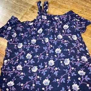 Loft off the shoulder shirt size medium